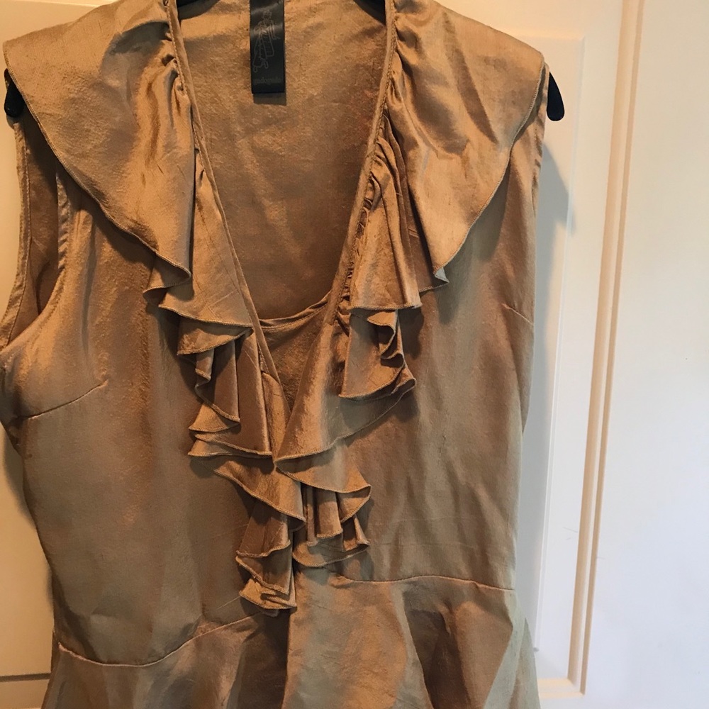 Gado Gado three piece set. Skirt cami jacket silk